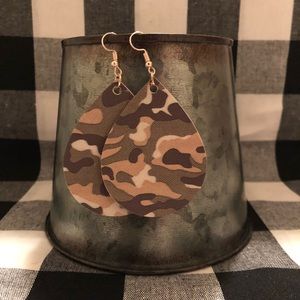 Camo Earrings $12